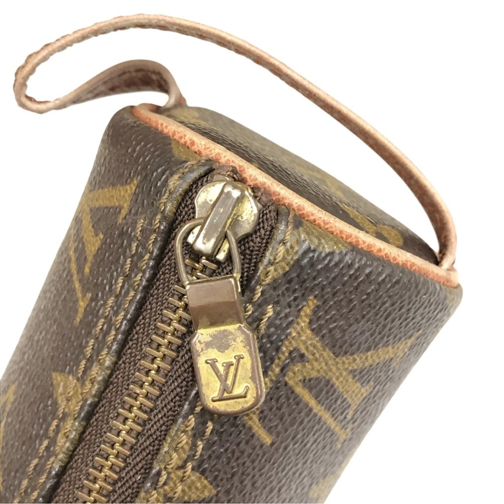 Louis Vuitton Brown Monogram Canvas Cosmetic Pouch - Picture 7 of 16